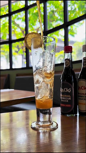 Keepin’ it cool with a sip of RACKS House Blend Iced Tea. Beat the heat with every slurp! 🌞❄️ #FYP #foryou #Reels #RacksPhl #CelebrateWithRacks | RACKS