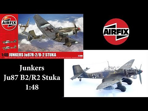 Airfix Ju87 Stuka R2/B2 1:48 Full build