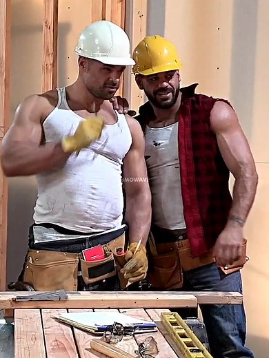 👀 #gay #hotmale #muscleman #🌽gay | construction worker ricky larkin