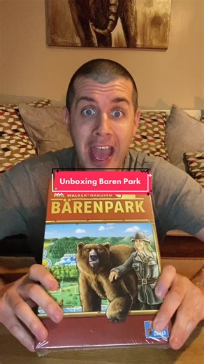 Got my new game in the post today😀 Baren Park is a excellent Polyomino game which sees players competing to build the best Bear Park in the region. We’ve all had so much fun with this one on BGA that I had to get it eventually🤣 #geekedupboardgames #boardgamesoftiktok #barenpark #unboxing