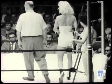 Rose Roman & Lorraine Johnson vs. Shirley Strimple & Ramona TeSelle (10/28/1955)