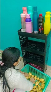 🤔how to organise 🥔🍅vegetables👍