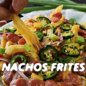 😍Heerlijke Nachos Frites uit de Airfryer!😍 ✅Meer lekkere Airfryer recepten: http://bit.ly/airfry-boeken | Airfryer recepten