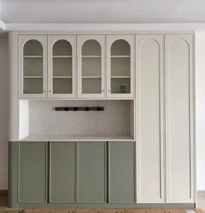 [Hot Item] Environmental Protection Personalized Modern Wardrobe Wood Sliding Door Cabinet