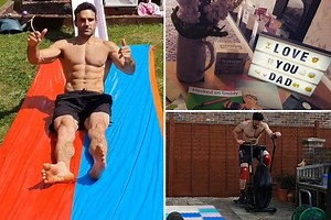 Inside EastEnders star Davood Ghadami's home he shares with wife and two kids