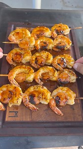 Shrimp and skewers | Miguels cookingwithfire