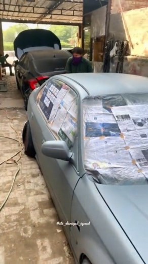 Honda Civic Ek Paint Transmission 2022 | Honda Civic Ek Fully Modified and DEADDROPPED Static without Springs | #its_daniyal_squad #hondacivic #deaddropped #modified #denting | Its Daniyal Squad