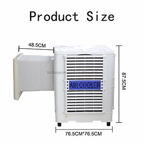 [Hot Item] Window White Cool Plastic Body Small Air Cooler Wall Mounted Air Cooler