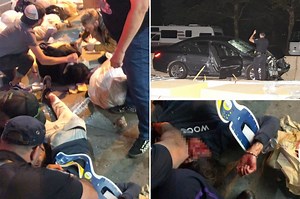 Driver plows into at least 7 pedestrians at NYC crosswalk in hit-and-run