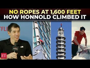 'One mistake and it was over!': Inside Alex Honnold’s rope-free climb up 1,667 feet of Taipei 101