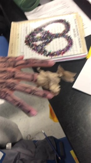 Intricate Skeleton Hand Art Using Sharpie | School Hand Art Tutorial