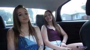 ExCoGi - Three Sexy Babes Get Lectured On Sucking Cock In The Mountains