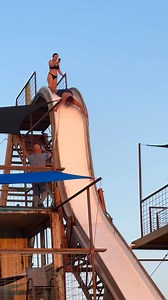 wildest slide I‘ve done yet🤯 The airtime on this one feels too good #waterpark #slide #redneckwaterpark #insane #crazy #viral | Guru