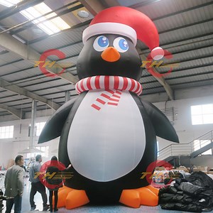 [Hot Item] 6m 20FT Tall Giant Inflatable Santa Penguin