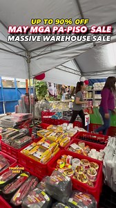 46K views · 741 reactions | Massive Warehouse Sale kaya may mga PISO SALE! Up to 90% OFF. Makakarami ka talaga dito Warehouse Location 9 Williams Corner Sheridan St. Brgy. Highway Hills, Mandaluyong City (from 8am to 5pm) Nov 16-18 #TourVlogDaily #MilesAndLevelsPhil #WarehouseSale #Bodega #ChristmasSale | TourVlog | Facebook