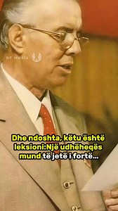 729K views · 12K reactions | Çfare thane udheheqes dhe lidere te medhenj per Enver Hoxhen. Shihe kete video deri ne fund se si e kane vleresuar. | BF Media | Facebook