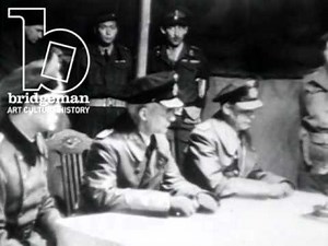 Clip of the Week - The Germans Surrender to Montgomery on Luneburg Heath, 4th May 1945