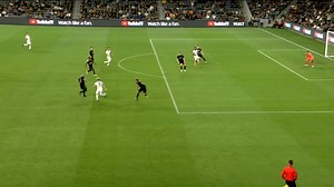 Jeremy Ebobisse with a sweet little finish after a giveaway to hand us the lead. | Portland Timbers