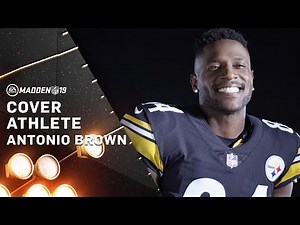 Steelers' Antonio Brown named 'Madden NFL 19' cover star