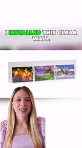 Multiple Pocket Deluxe Clear Postcard Holder Display Wall Mount