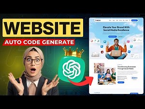 How to Create Website Using ChatGPT 5 🚀| HTML, CSS, JavaScript | (2025)