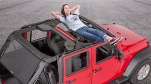 Mesh Cargo Net, Top Roof Hammock, Tailgate Net, UTV Rear Cargo Net Fit for 1987-2024 Jeep Wrangler YJ TJ JK JL & Gladiator JT