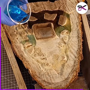 2.1K views · 22 reactions | Making An Epoxy Table Clock ️✨ #diy #clock #wood | RusticKraft | Facebook