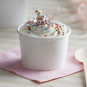 [Hot Item] 4oz 8oz 16oz Disposable Ice Cream Paper Bowl Paper Cup with Lids for Holding Ice Cream Sundaes Gelato
