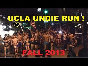 UCLA After Finals Undie Run - FALL 2013