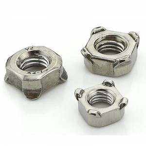 [Hot Item] Carbon Steel/Stainless Square Welding Nut /Weld Nuts of Custom Fasteners