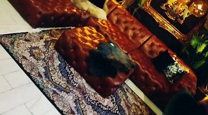 Get The Look 👀 Tan Brown Aniline Leather Chesterfield Corner Sofa £3995 Green Velvet Chesterfield Wingback Armchair £695 | Vintage Sofa Co.