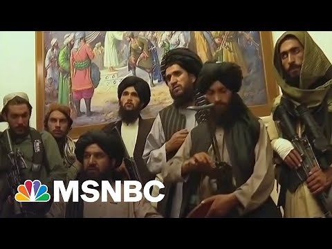 Video Shows Taliban Inside Afghanistan Presidential Palace