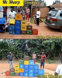 44K views · 303 reactions | Crates Challenge | Mc Sharp Comedy | Facebook