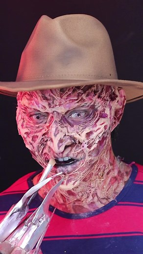 20K views · 406 reactions | Tutorial on How to make the mailman run.  #funny #freddykrueger #makeup | Kristin Ker Anderson | Facebook