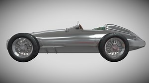 Mercedes-Benz W196 - Download Free 3D model by The_Nuke_Remolacha
