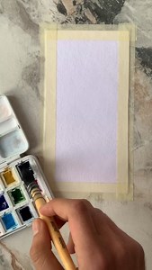 2.3K views · 485 reactions | A quiet evening scene to slow everything down ✨ Soft sky, dark silhouettes, and a few birds drifting by. Watercolor has a way of turning ordinary moments into something peaceful. . . . @thearttable25 #WatercolorPainting #EasyWatercolor #MiniArt #LandscapeArt #SilhouettePainting WatercolorArtist ArtReels ArtPost PaintingInspiration DailyArt CalmArt AestheticArt WatercolorPractice MoodyArt | The Art Table | Facebook