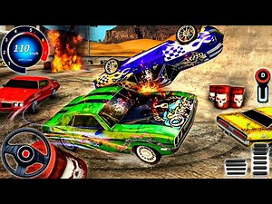Extreme Crazy Demolition Derby Car Stunt 3D - Trail Out Car Crash Beam Racing : PC Gameplay #3