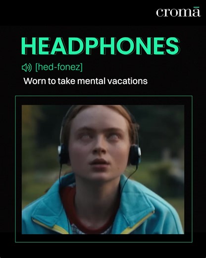 One quick fix to all your problems 😎 #Croma #Headphones #TechThesaurus | Croma