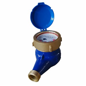 [Hot Item] Rotary Piston Volumetric Water Meter Body Brass Rotameter