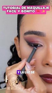 1.4M views · 13K reactions | Tutorial de maquillaje 朗 ✨ #maquillajerapido #sombrasdeojos #belleza #makeup #maquillaje #makeupartist #makeuphack #delineadodeojos #fyp #beauty | Naturalis Studio de Belleza | Facebook