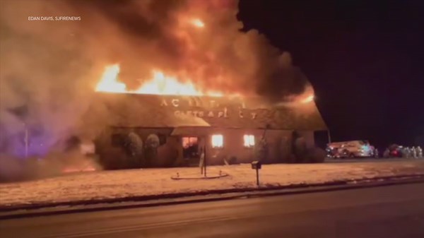 2-alarm fire destroys candle business in Salem County, New Jersey