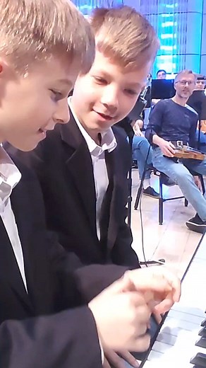 Adam and Mate Balogh (12 & 10) rehearsing Mozart sonata in D for piano 4 hands. (Part 1) | Balogh Ádám és Máté