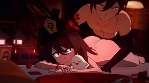 [ChoirBox] Hu tao X Zhongli Animation