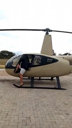 Keith got to fly this Robinson R44 while we were exploring Kruger National Park in South Africa! #helicopter #krugernationalpark #helo #robinsonhelicopters #r44 #r44helicopter #helicopterflight | Sailing Zatara