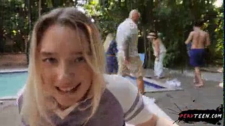 Sneaky Sex at Public Pool with Booty Teen! – PervTeen