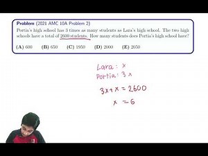 2021 AMC 10A #2 (System of Equations)