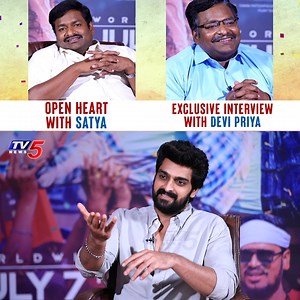 Comedian Satya HILARIOUS Imitation On Tollywood Interviews with with Naga Shaurya | #rangabali #nagashaurya #comediansatya | TV5 Tollywood | Facebook