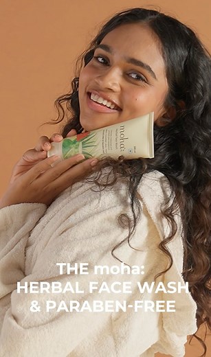 The secret to radiant skin is the moha: Herbal Face Wash! Infused with Aloe, Cucumber, Rose, and Neem extracts, it gently cleanses, hydrates, and enhances complexion giving you a natural glow✨ Cleanse, nourish, and reveal your radiant glow with the moha: Herbal Face Wash🙌🏻 #moha #themohalife #herbal #gentlecleanser #hydration #glow #cleanse #mohaconfidence #ayurveda | moha: