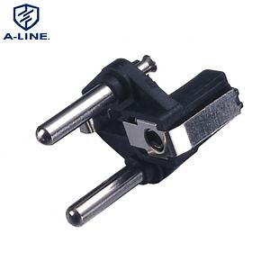 [Hot Item] 2-Pin Euro Plug Insert with Double Earth Conductor System