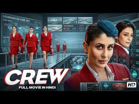 Crew (2024) – Kareena Kapoor Khan, Tabu, Kriti Sanon | Bollywood Heist Comedy Full Movie